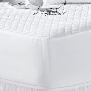 Capa de Colchão Impermeável Matelado Queen Size Branco
