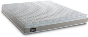 Colchão Casal Espuma D33 Millenium 138x188x19cm Bege/Branco c/pillow top 