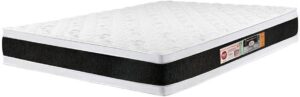 Colchão box Casal Castor Espuma D45 Black & White Air Double Face 128 